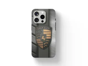 Porsche Cover in Silicone Smartphone Aspetto da Corsa Drift